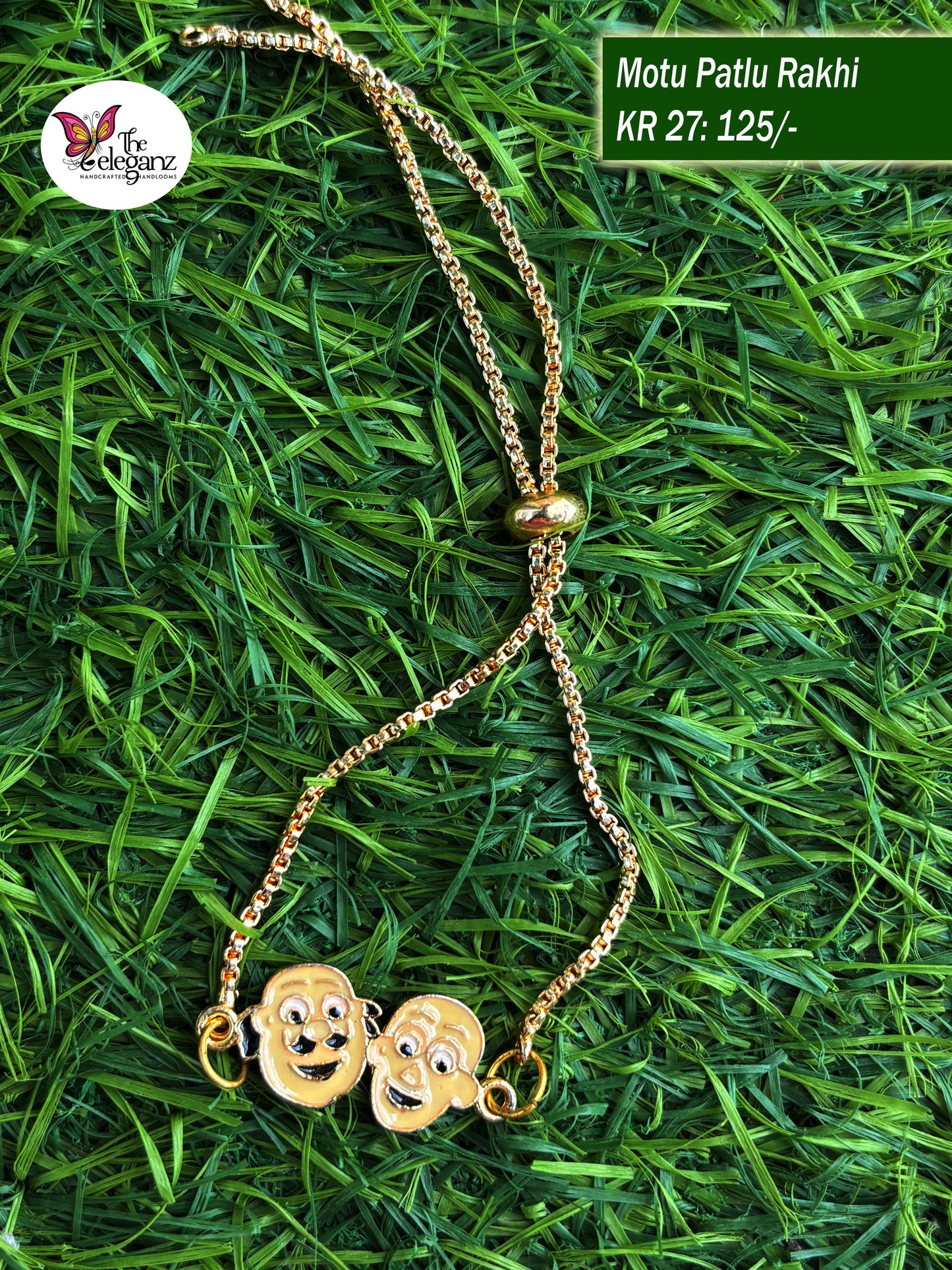 Handcrafted Rakhi - Motu Patlu