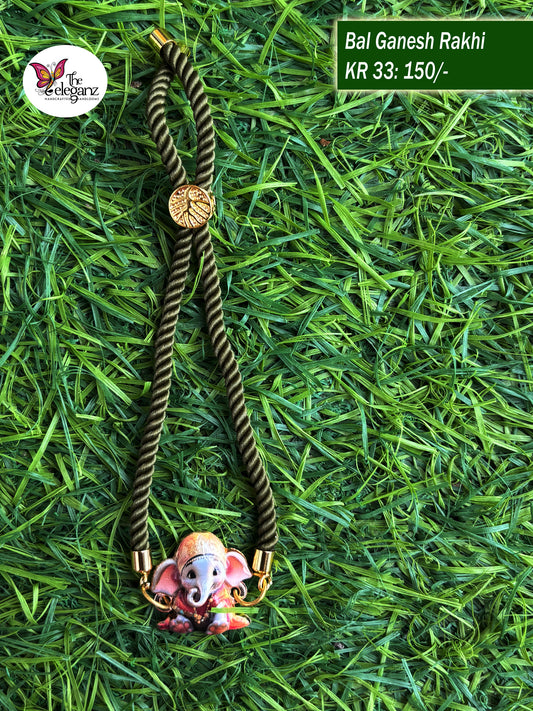 Handcrafted Rakhi - Ganesh