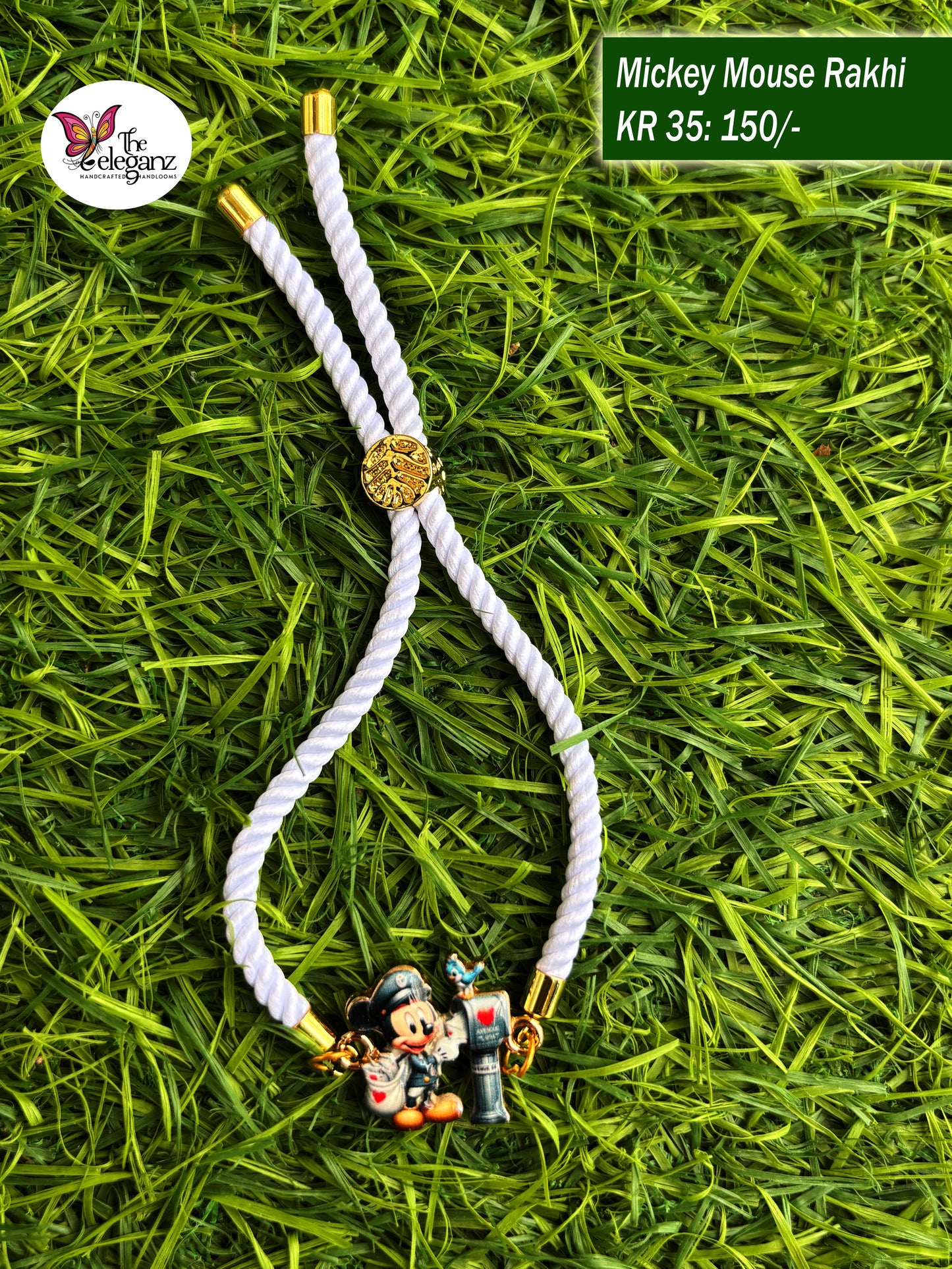 Handmade Rakhi - Mickey Mouse