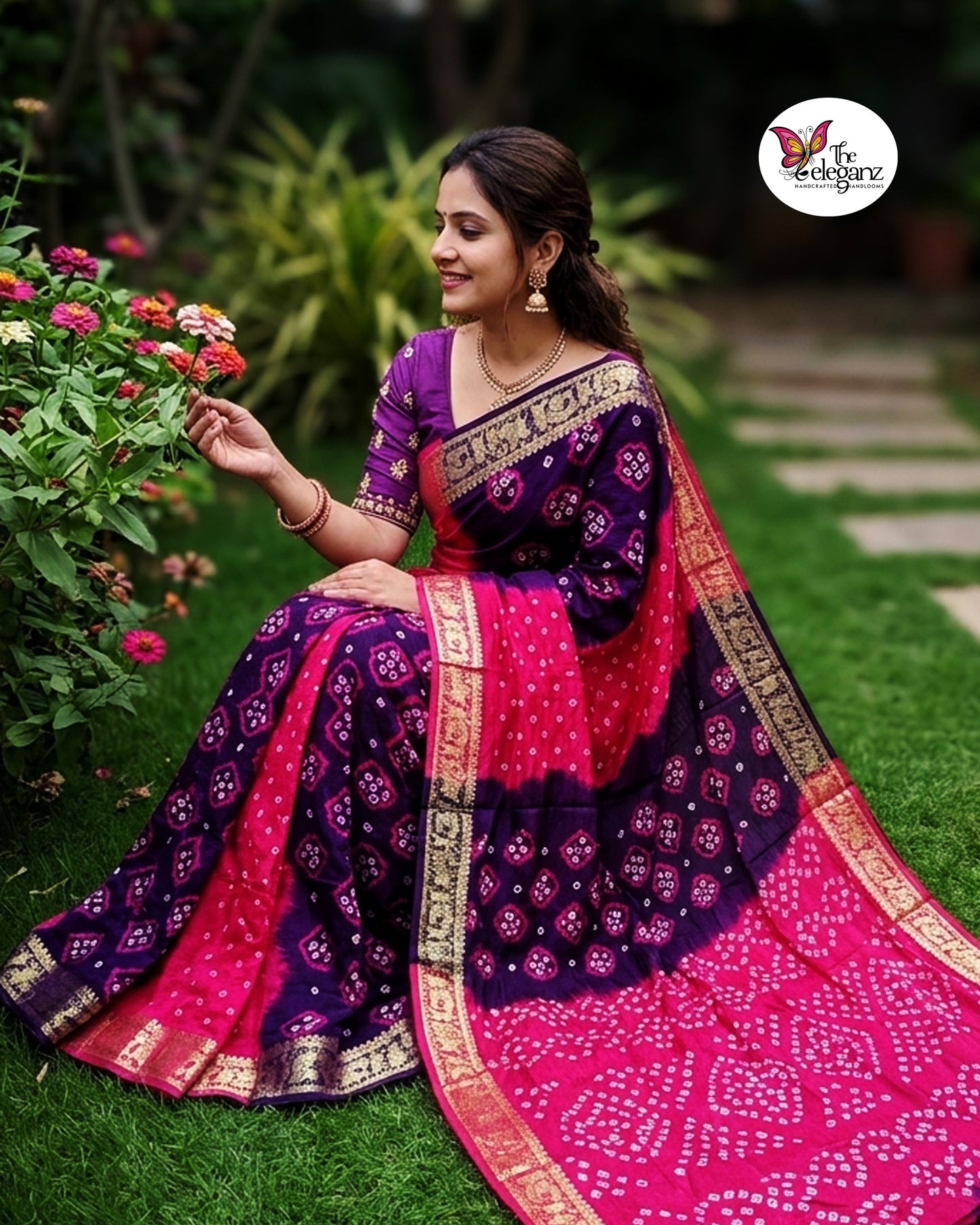 Rangrekha Bandhni