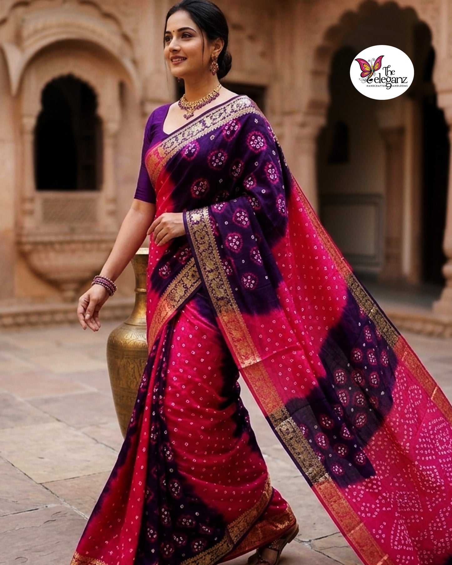 Rangrekha Bandhni