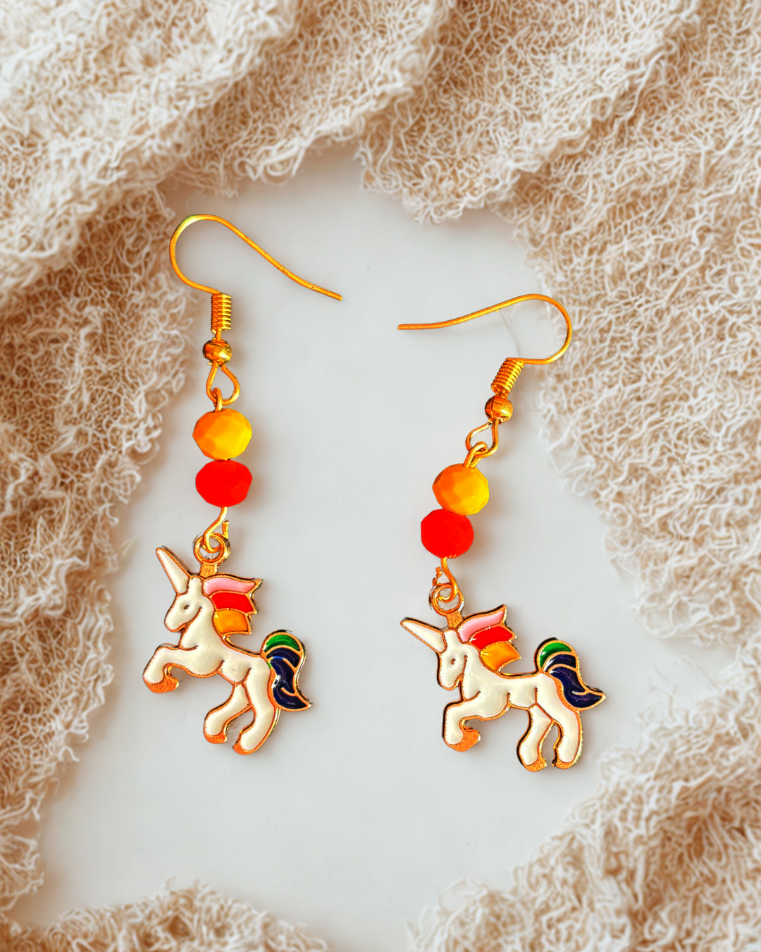 Handmade earring - Unicorn