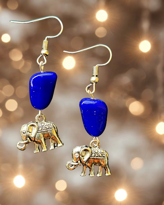 Handmade Earring - Elephant