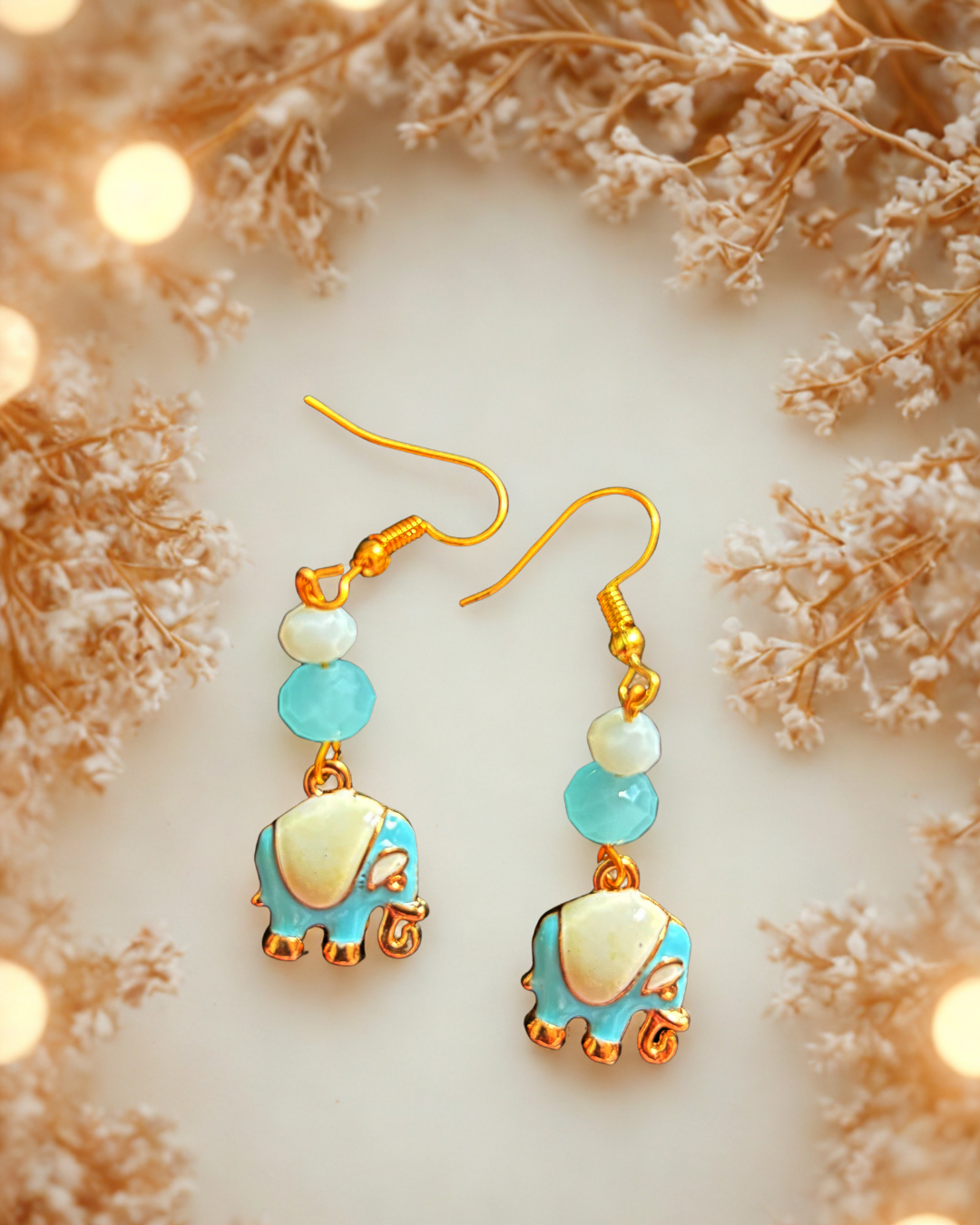 Handmade earring - Elephant