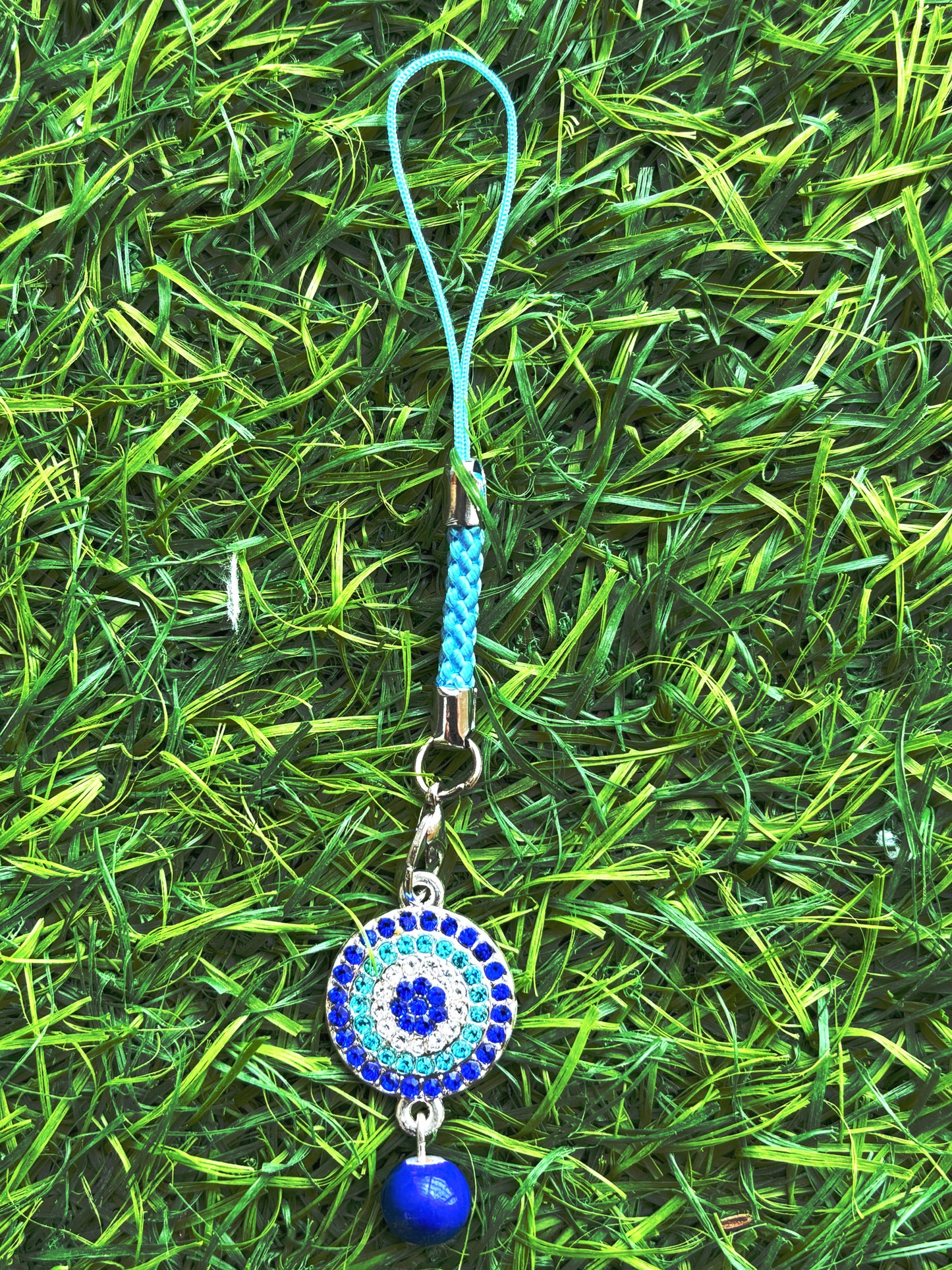 Handcrafted Mobile Charm - Evil Eye